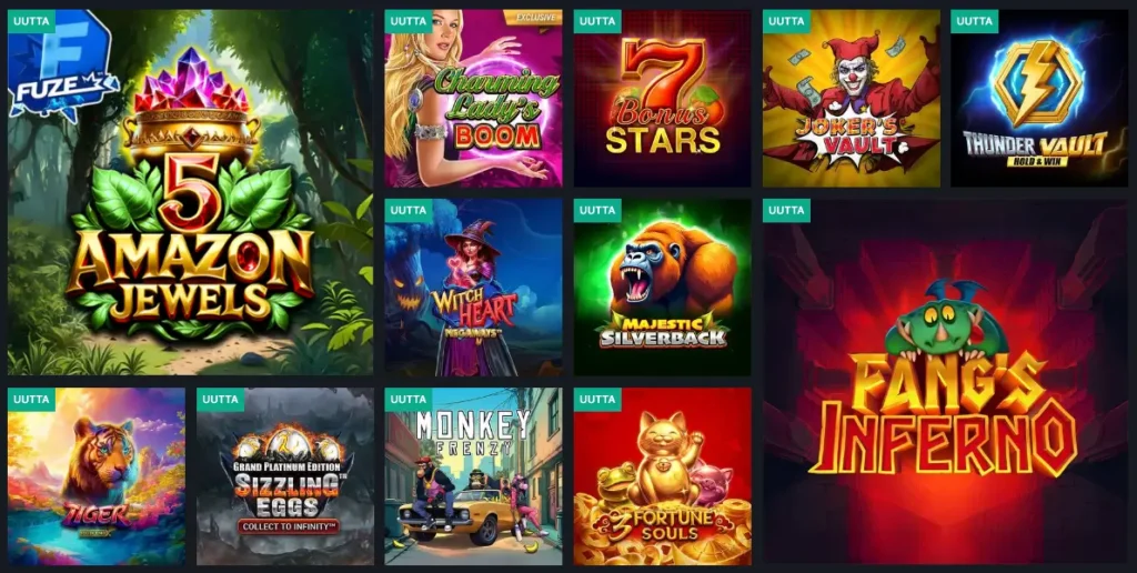 24Slots pelivalikoima