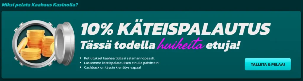 Kaahaus kasino banneri