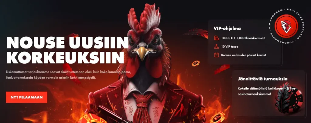 screenshot Rooster Bet banneri