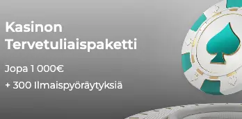 Spinoli tervetuliaisbonus