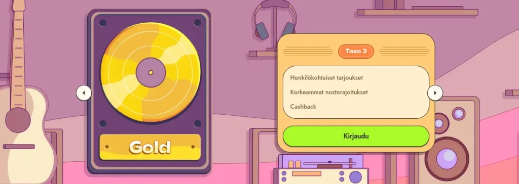 Vinyl Casino VIP-ohjelma