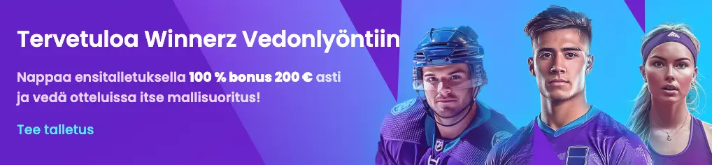Winnerz vedonlyöntibonus